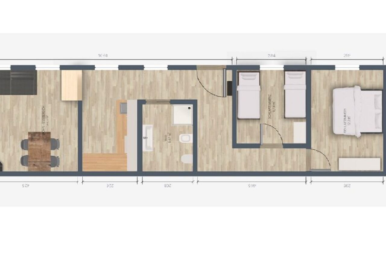 Grundriss Wohnung Kapitänsdeck