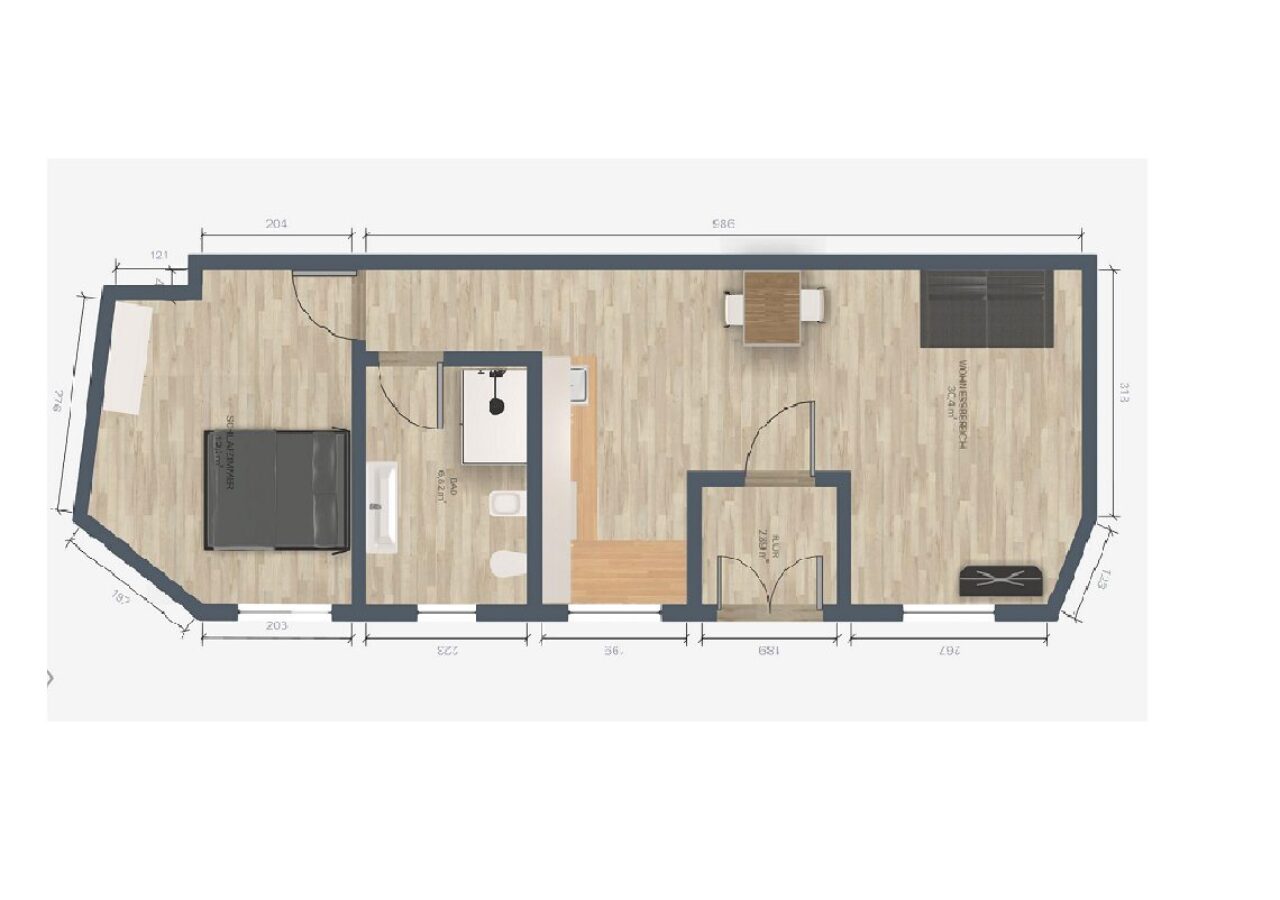 Grundriss Wohnung Steuermannsdeck